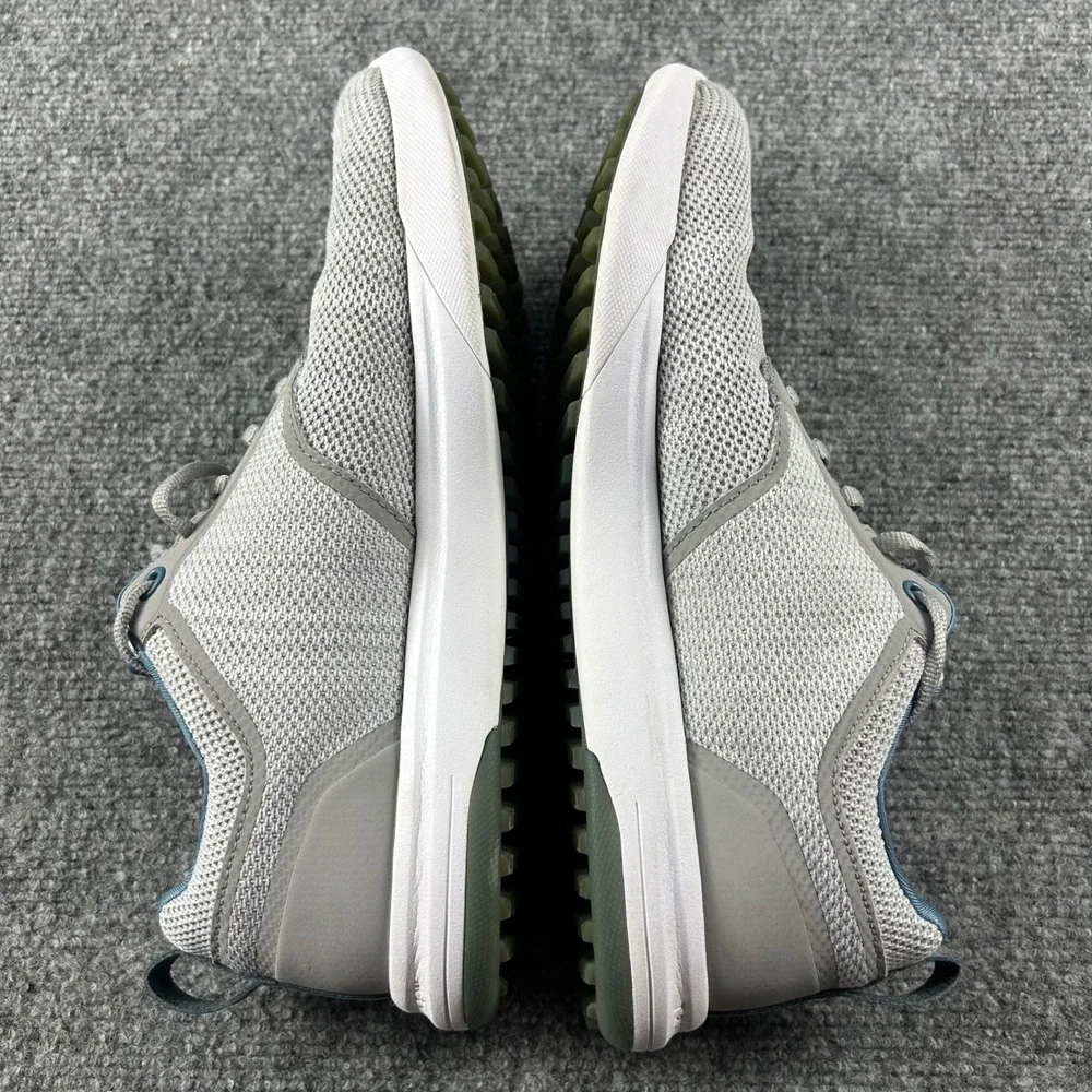 TravisMathew The Moneymaker‎ Golf Shoes Mens 10.5 Grey Blue Spikeless 1MAA224